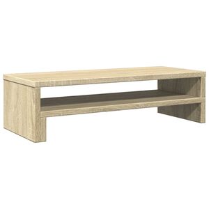 vidaXL Monitoriaus stovas, ąžuolo, 54x22x15cm, apdirbta mediena
