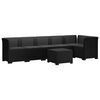 vidaXL 6-vietė Sodo Sofa Su Pagalvėlėmis Rataniniu I&scaron;vaizdu PP