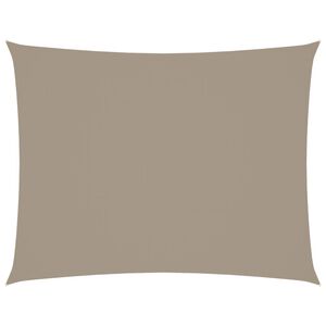 vidaXL Uždanga nuo saulės, taupe, 3x4m, oksfordo audinys, stačiakampė