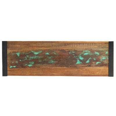 vidaXL Konsolinis staliukas, 110x35x76cm, perdirbtos medienos masyvas