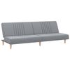vidaXL Sofa-lova, &scaron;viesiai pilkos spalvos, audinys