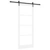 vidaXL Slankios durys Balta 93 x 232 cm