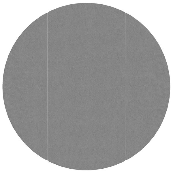 vidaXL Baseino paklotas, pilkas, 366cm, poliesterio geotekstilė