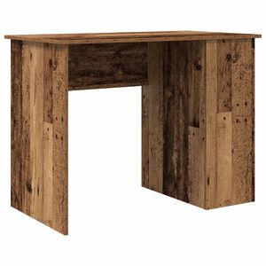 vidaXL Ra&scaron;omasis stalas Senas medis 100x55x75 cm Inžinierinė mediena