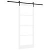 vidaXL Slankios durys ORKDAL Balta 93 x 232 cm