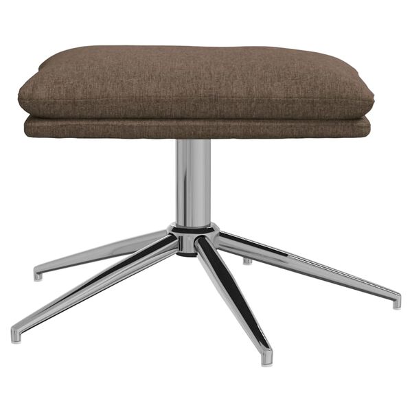 vidaXL Pakoja, taupe spalvos, 60x60x35cm, audinys