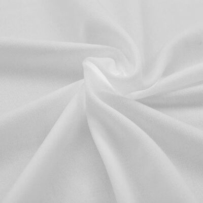 vidaXL Tamprios staltiesės, 2 vnt., 243x76x74 cm, baltos