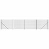 vidaXL Tinklinė tvora su flan&scaron;ais, antracito spalvos, 2,2x10 m