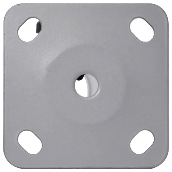 vidaXL Skėčio pagrindas 32/34/38mm stulpams, sidabrinis, plienas