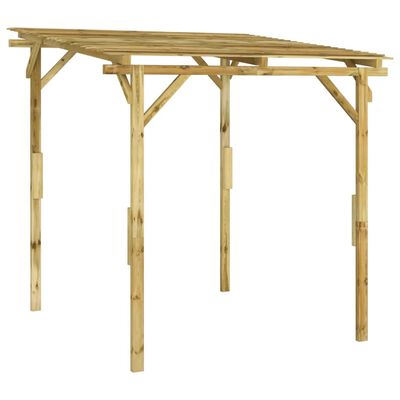 vidaXL Stoginė, impregnuota pušies mediena, 180x180x189cm