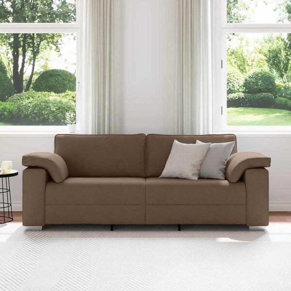 vidaXL Sofa Ruda 219 x 77 x 82 cm audinys
