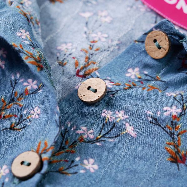 Vaiki&scaron;ka suknelė ilgomis rankovėmis, benzino spalvos, 140 dydžio