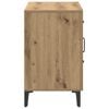 vidaXL Šoninė spintelė, artisano ąžuolo, 100x36x60cm, apdirbta mediena