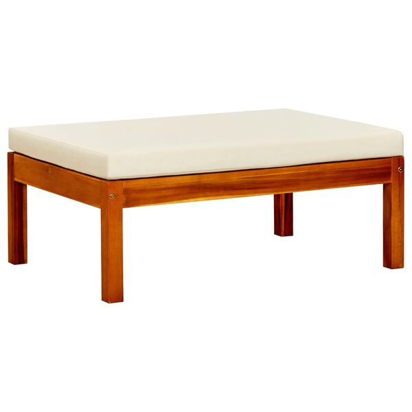 vidaXL Sodo pakojos, 2vnt., akacijos medienos masyvas