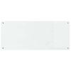 vidaXL Virtuvės užpakalinė plok&scaron;tė Skaidrus 120 x 50 cm