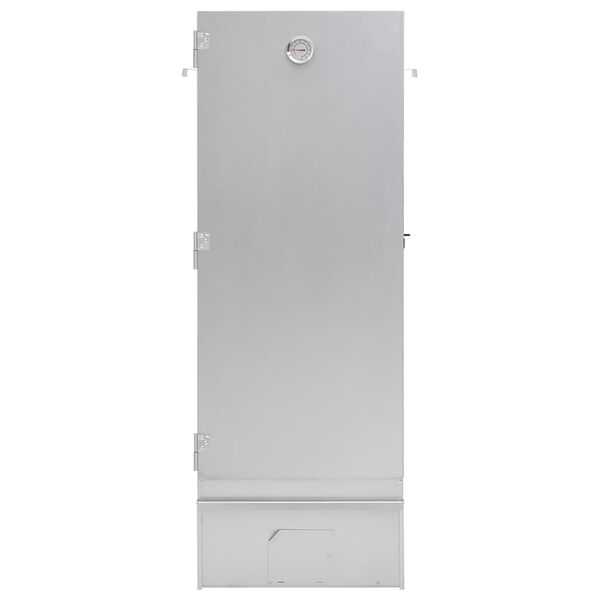 vidaXL Krosnis-rūkykla su &scaron;alto rūkymo generatoriumi, plienas