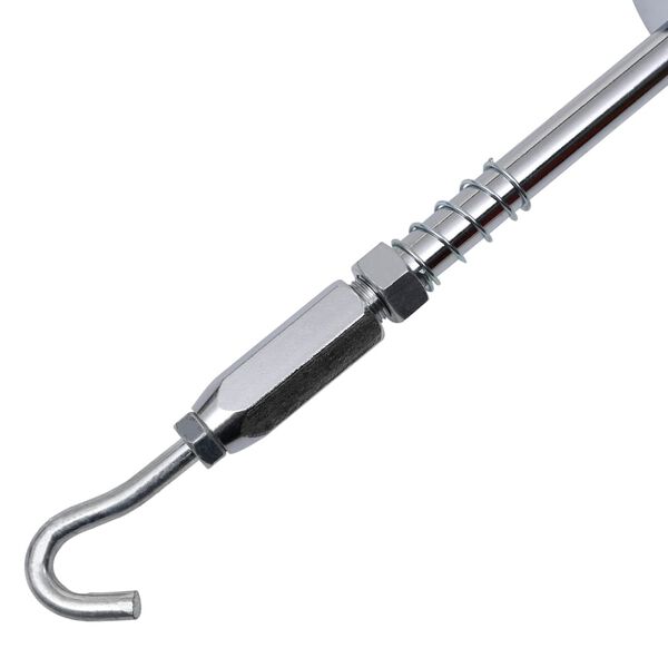 vidaXL Atbulinis plaktukas su lenktu antgaliu, 65cm, anglies plienas