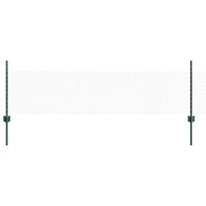 vidaXL Hexagonal Fence with Post 50 x 0,5 m PVC dengtas plienas Žalia