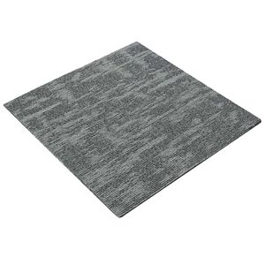 vidaXL Kilimų plytelė Uolų pilka 50 x 50 cm 20 vnt. PP ir Bitumas