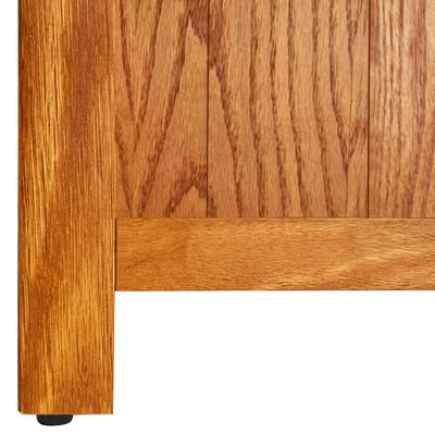 vidaXL Knygų spinta, 5 aukštų, 70x22x140cm, ąžuolo medienos masyvas