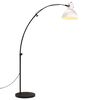 vidaXL Tor&scaron;eras, baltos spalvos, 150cm, 25W, E27