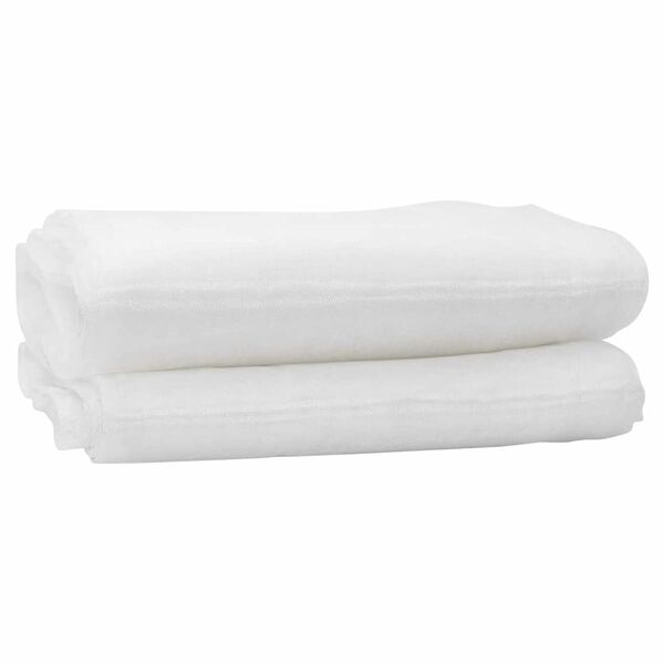 vidaXL Vabzdžių tinklelis Balta 2 x 25 m Polietilenas