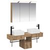 vidaXL Vonios spintos komplektas 4 pcs Artisano ąžuolo