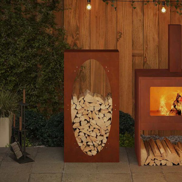 vidaXL Malkinė lentyna 50x23x100 cm oro sąlygoms atsparus plienas