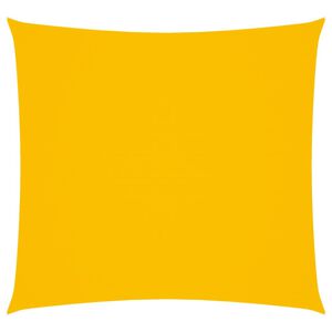 vidaXL Uždanga nuo saulės, geltona, 2x2m, oksfordo audinys, kvadratinė