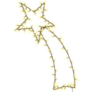 vidaXL Kalėdiniai žibintai Shooting Star Silhouette 115 LED