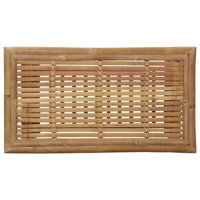 vidaXL Sodo poilsio komplektas su pagalvėlėmis, 4 dalių, bambukas