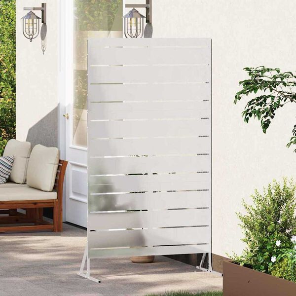 vidaXL Privatumo žaliuzės Pilka 100 x 50 x 180 cm Plienas