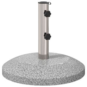 vidaXL Parasolų pagrindas 40-50 mm stiebui 26.45 kg Pilka