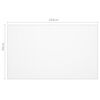 vidaXL Apsauginis stalo kilimėlis, matinis, 160x90cm, 1,6mm, PVC