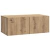 vidaXL Sieninė TV spintelė 78,5 x 41 x 30 cm Artisano ąžuolo