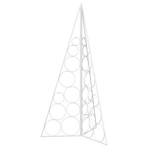 vidaXL Metalinis Kalėdų medis KUOPIO 100 cm Plienas Balta