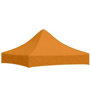 vidaXL Proginės palapinės stogas, oranžinės spalvos, 2x2m, 270 g/m&sup2;