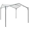 vidaXL Pavėsinė, baltos spalvos, 3x3x2,6m, 180g/m&sup2;