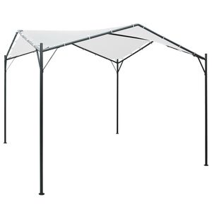vidaXL Pavėsinė, baltos spalvos, 3x3x2,6m, 180g/m&sup2;