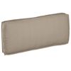 vidaXL Pagalvėlė Taupe 120 x 50 x 12 cm Oksfordo audinys