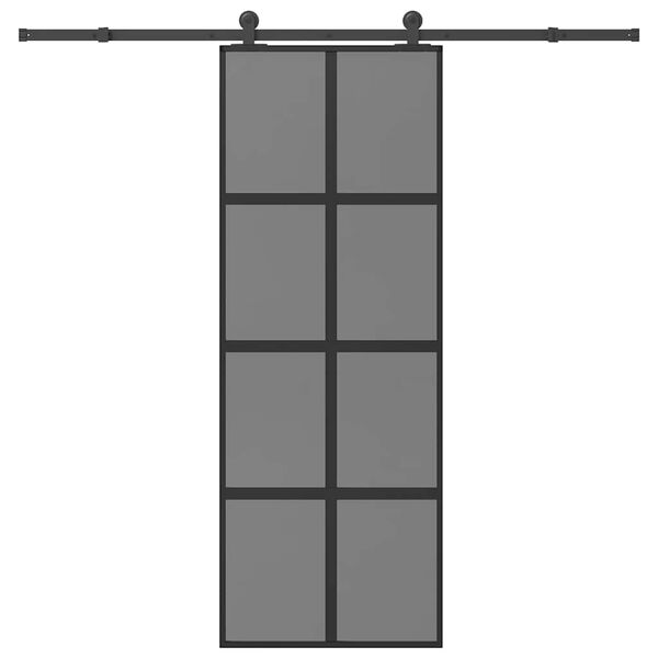 vidaXL Stumdomos durys su įrangos rinkiniu, 76x205cm