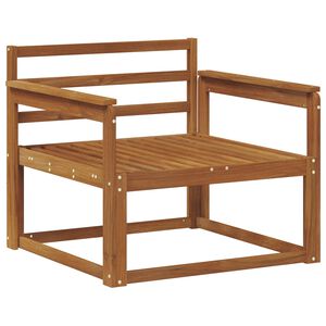 vidaXL Lauko Vidurinis Sofa Kietos akacijos mediena Natūrali