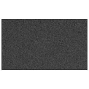 vidaXL Durų kilimėlis Antracito ir juoda 90 x 150 cm 100% poliamidas