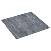 vidaXL Savesiūnančių Grindų Plok&scaron;tės Pilkas marmuras 30,5 x 30,5 cm
