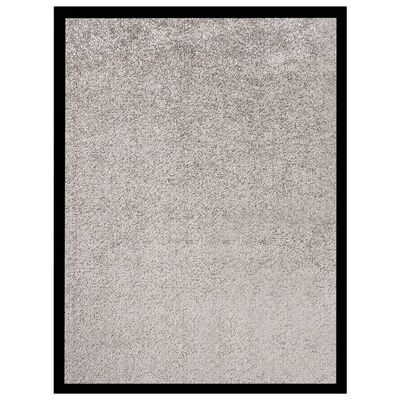 vidaXL Durų kilimėlis, pilkos spalvos, 40x60cm