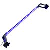 vidaXL LED akvariumo lempa su spaustukais, mėlyna ir balta, 75-90cm