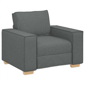 vidaXL Sofa-kėdė, tamsiai pilka, 100x78x84 cm, audinys