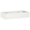 vidaXL Sienelė 6 vnt. 200 x 100 x 30 cm Plienas Balta