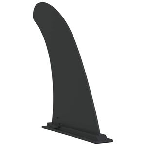 vidaXL SUP plunksna 3,5 x 18 x 21,5 cm Nailonas Juoda