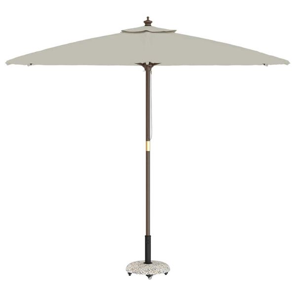 vidaXL Skėčio pagrindas Daugiakartis ir Juodas 45 x 45 x 40 cm